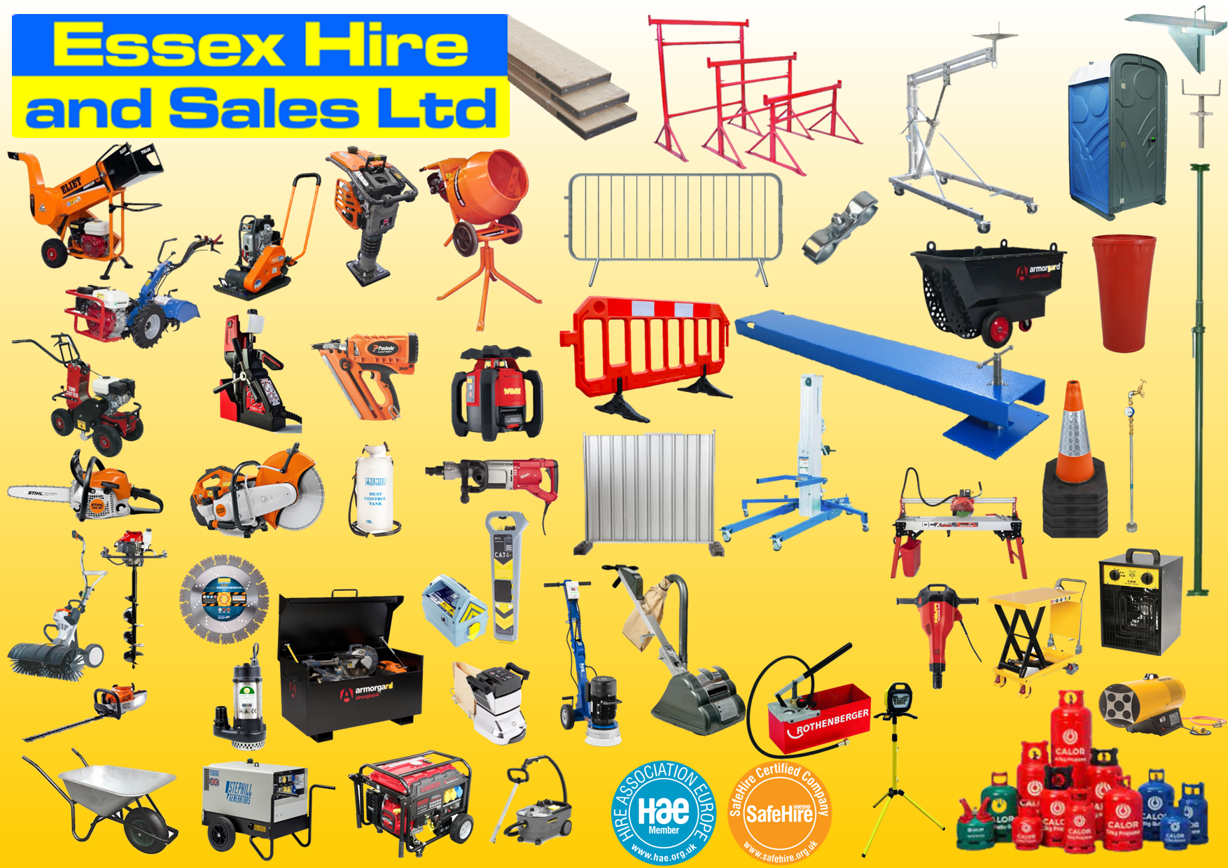 Welcome to Essex Hire & Sales