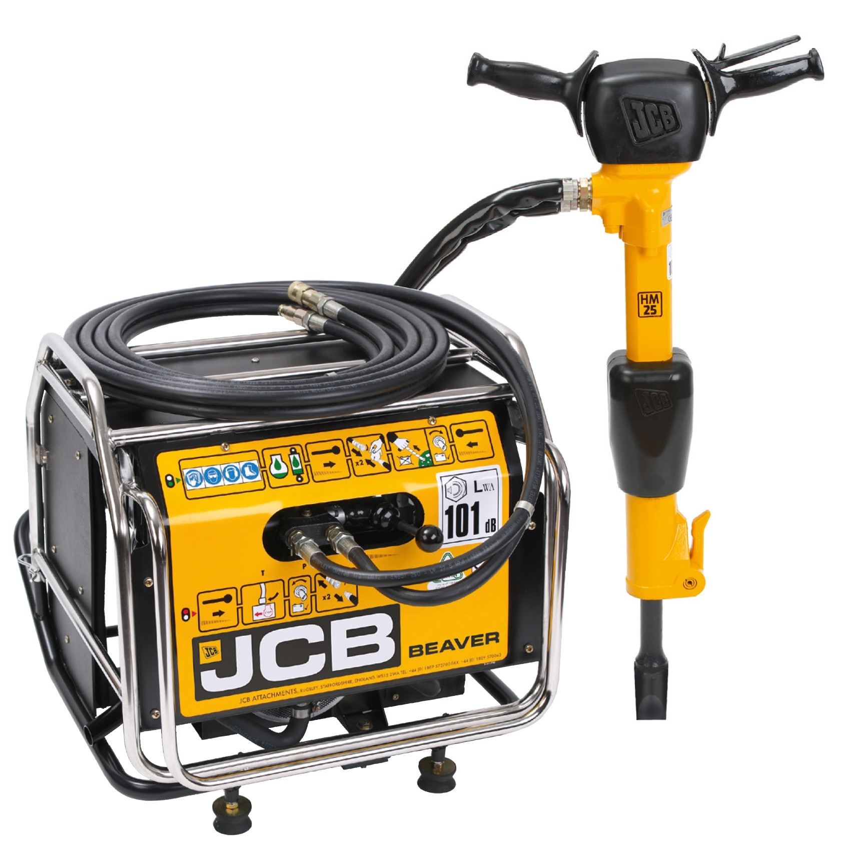 Hydraulic Breaker Power Pack & Breaker (Petrol)