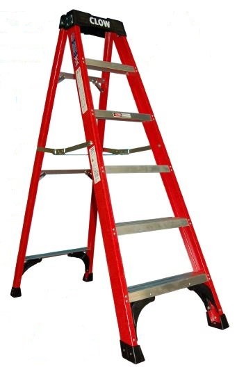 Class 1 Industrial Heavy Duty Aluminium Step (6 Threads)