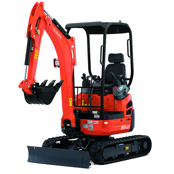 Kubota 1.7 Tonne Mini Digger / Excavator