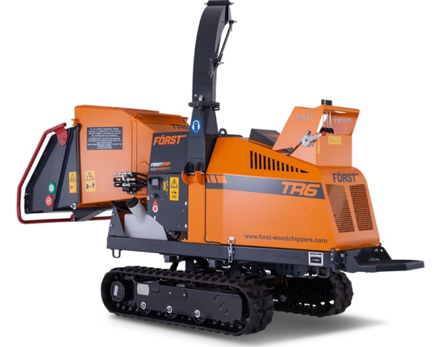 Tracked Wood Chipper