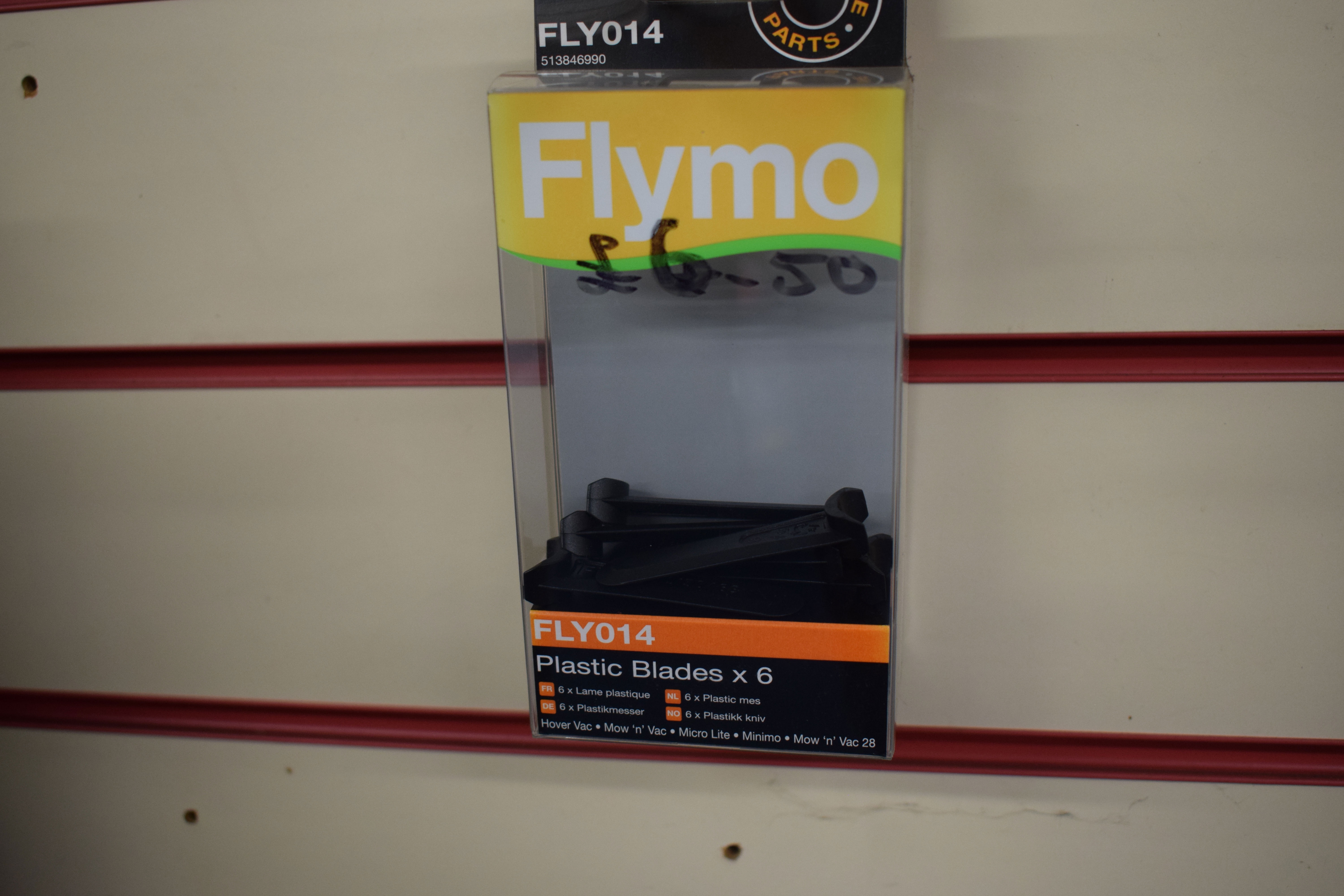 Plastic Blades x 6