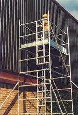 Aluminium Mobile Access Tower - 1.44m Wide x  2.47m Long
