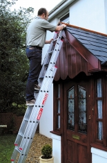 Treble 14ft Aluminium Extension Ladder
