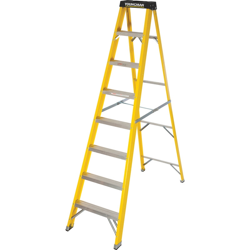 Glass Fibre Steps 2.42m 8 Tread