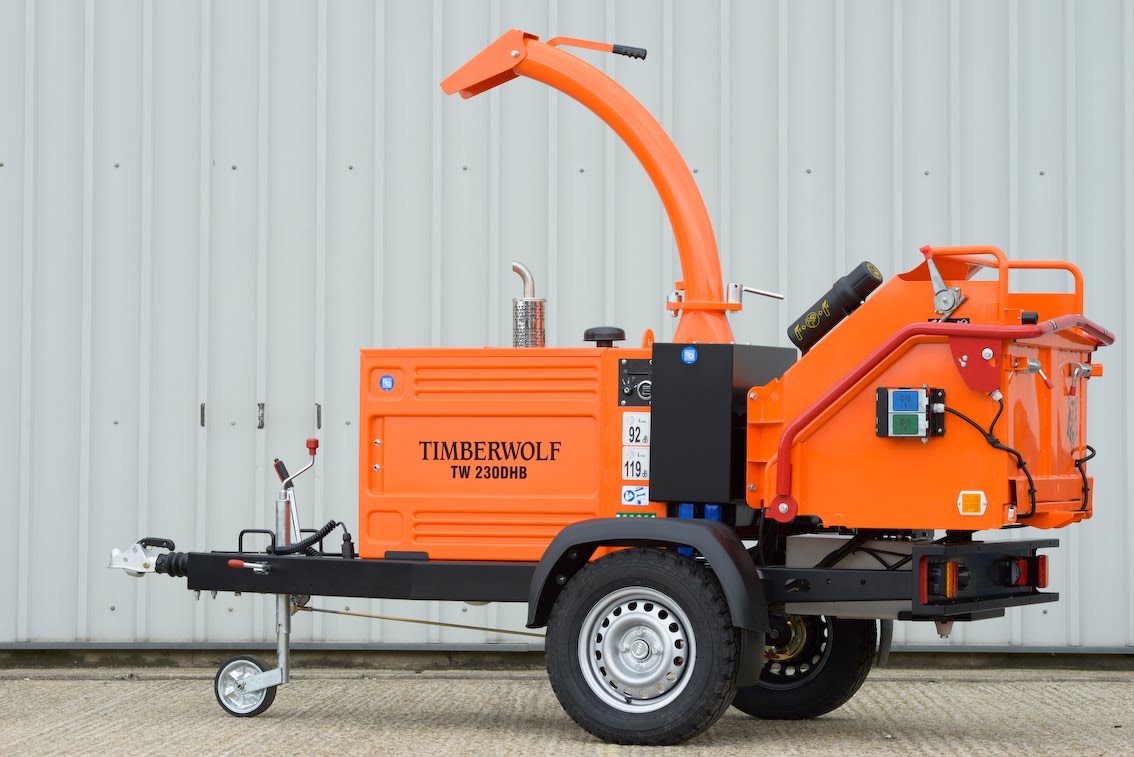 TW230DHB Towable Diesel Chipper