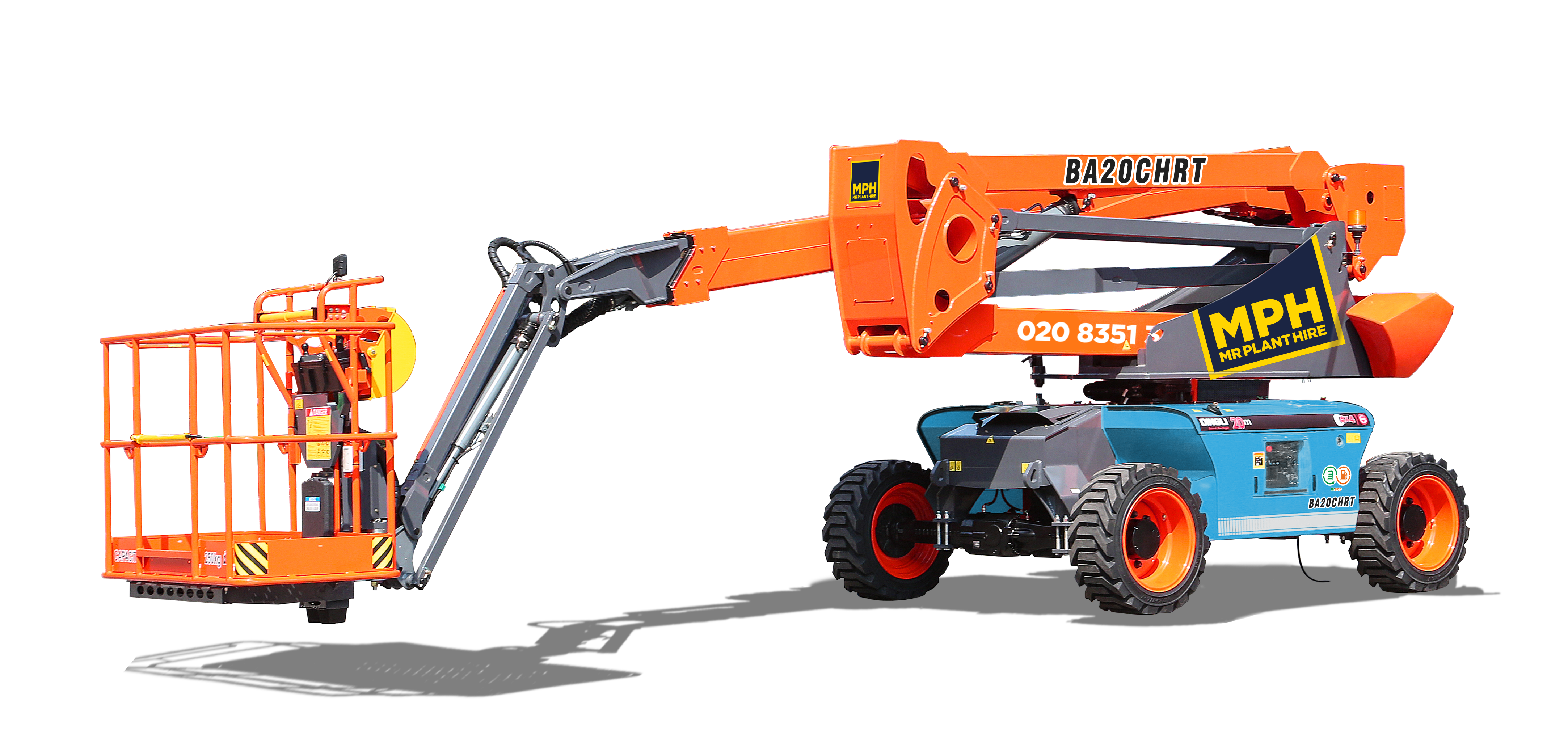 DINGLI BA20 HRT Hybrid Boom Lift - 20m working height