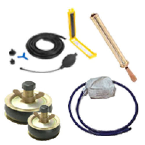 Air Test Kit: U Tube, Hoses & Pair Of Plugs Or Bag