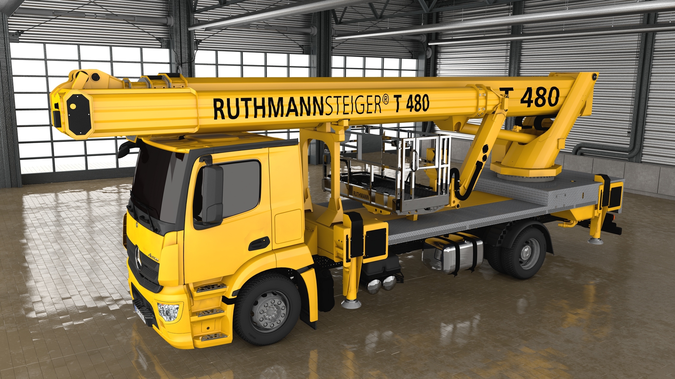 48m Truck Mounted Platform