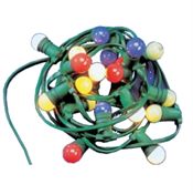 Festoon Lights c/w Coloured Bulbs