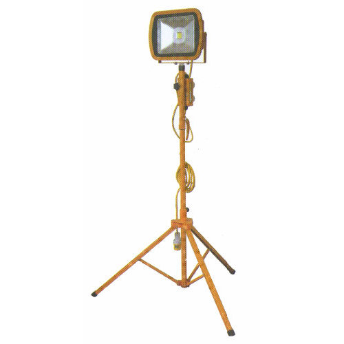 LED Floodlight Tripod 60 Watt C/W Sockets 110v