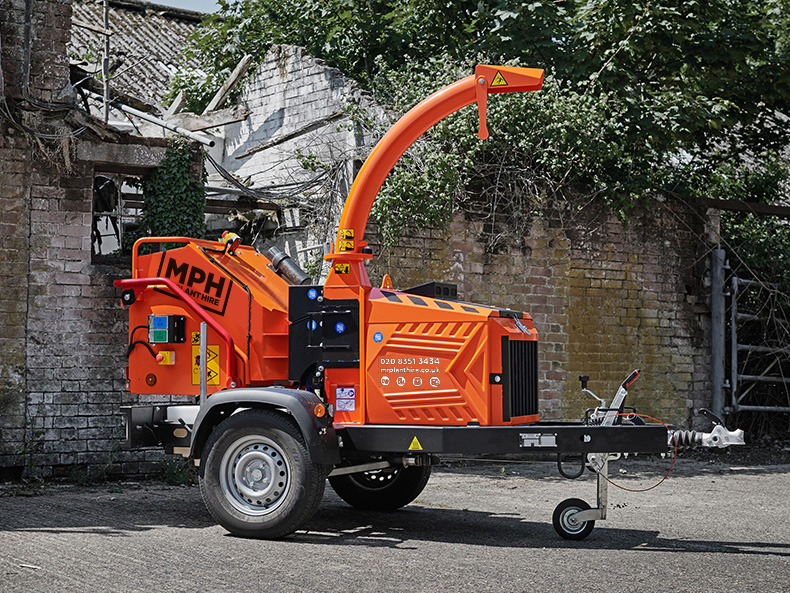 Road Towable, 6” Wood Chipper