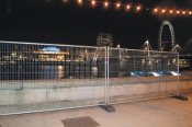 Security Fencing Panels c/w Feet and Clips/Heras Fencing Panels