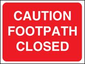 Footpath Closed