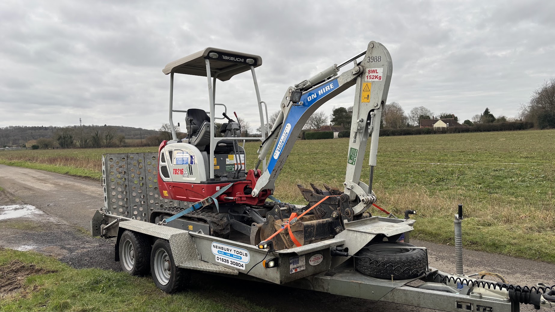 3 Ton Plant Trailer