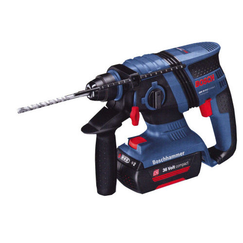 Cordless SDS Drills Bosch GBH 36 V Li-Ion (2 Batteries)