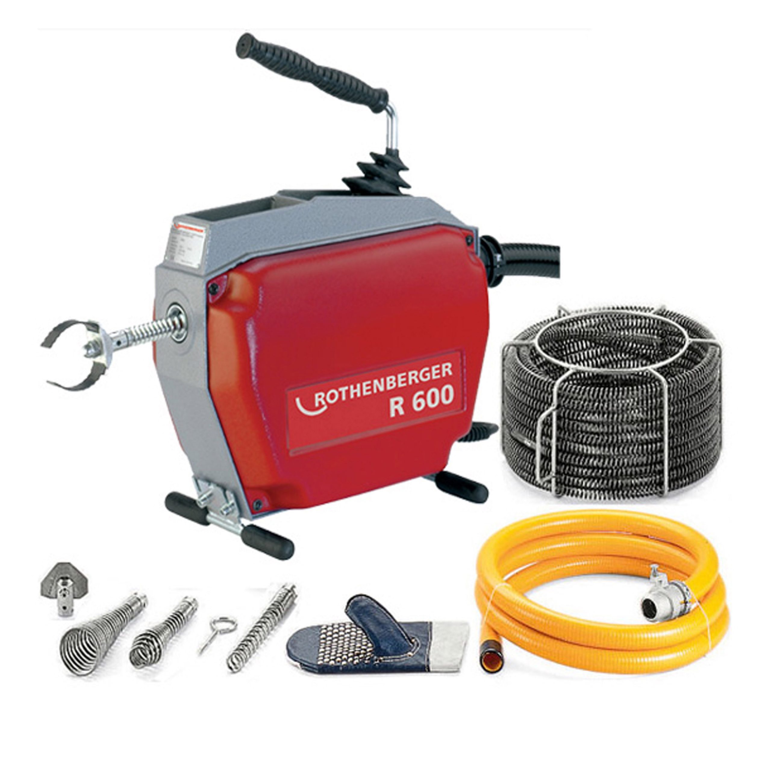 Drain Cleaner Spiral Electric100mm Drains 110V